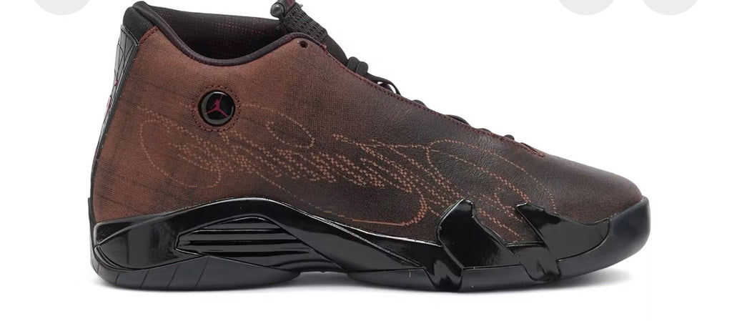 Jordan 14 Retro Mowalola Burt Red